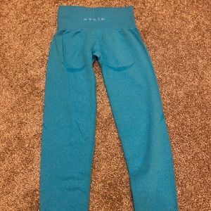 Aqua blue NVGTN leggings brand new